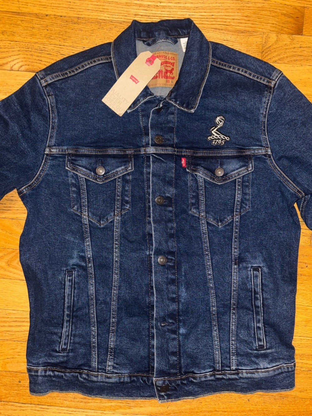 Levi's x Hennessy x NBA Denim Trucker Jacket - Large
